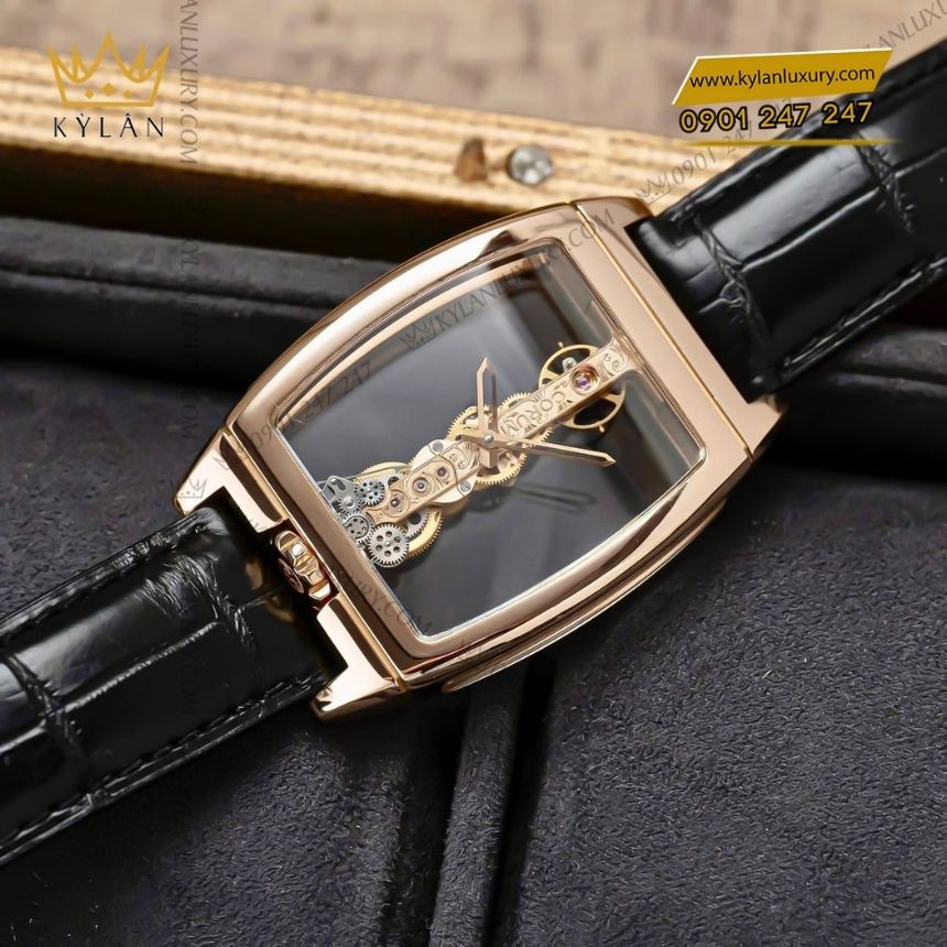 Kỳ Lân Luxury corum golden bridge classic 11316055 0002 7 Đồng hồ Corum Golden Bridge Classic vàng hồng
