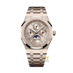 Đồng hồ Royal Oak Perpetual Calendar Sand Gold 26674SG