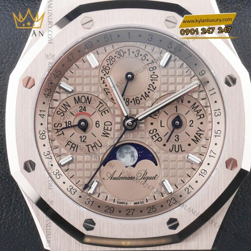 Đồng hồ Royal Oak Perpetual Calendar Sand Gold 26674SG