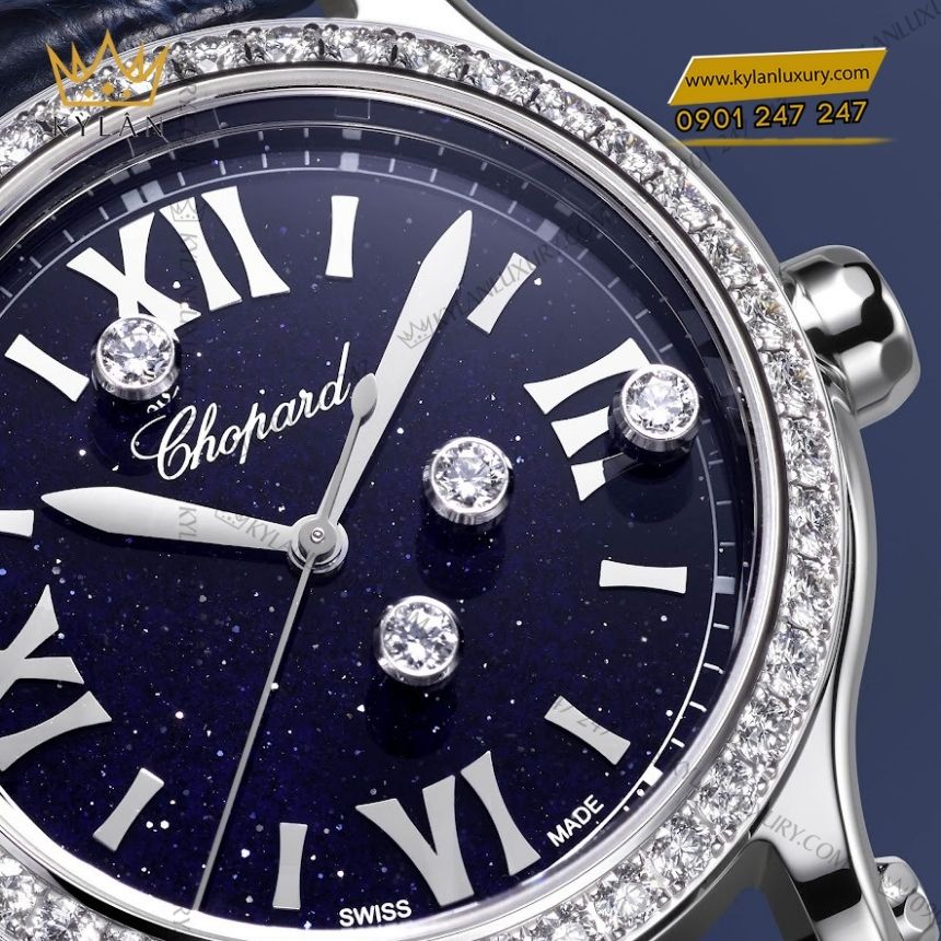 Kỳ Lân Luxury dong ho chopard happy sport 275378 1003 Đồng hồ Chopard Happy Sport mặt số aventurine 275378-1003