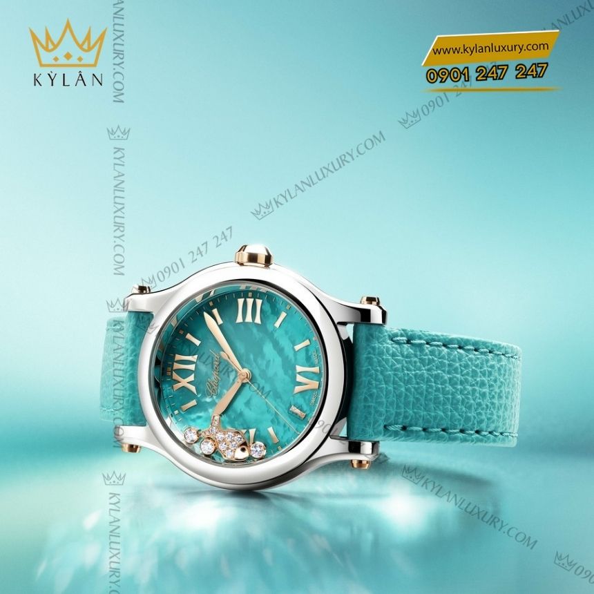 Kỳ Lân Luxury dong ho chopard happy sport happy fish 36mm 278598 6001 Đồng hồ Chopard Happy Sport Happy Fish 36mm 278598-6001