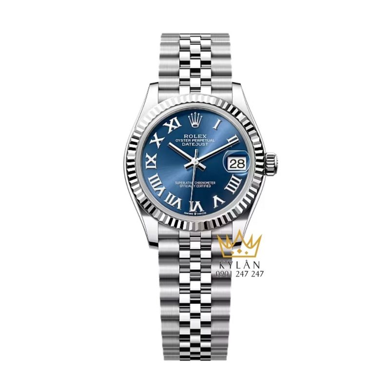 Đồng hồ Rolex Datejust 31 xanh lam La Mã 278274-0034