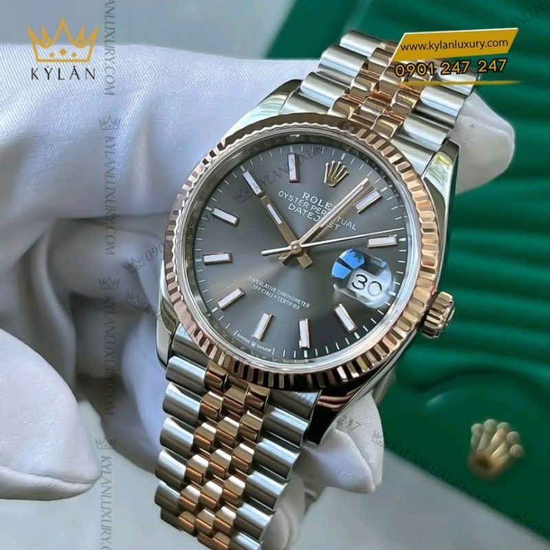 Đồng hồ Rolex Datejust 36 mặt số slate 126231-0013
