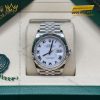 Đồng hồ Rolex Datejust 36 126234-0025 mặt số trắng La Mã