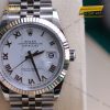 Đồng hồ Rolex Datejust 36 126234-0025 mặt số trắng La Mã