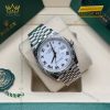Đồng hồ Rolex Datejust 36 126234-0025 mặt số trắng La Mã
