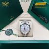Đồng hồ Rolex Datejust 36 mặt số bạc cọc dạ quang 126234-0013