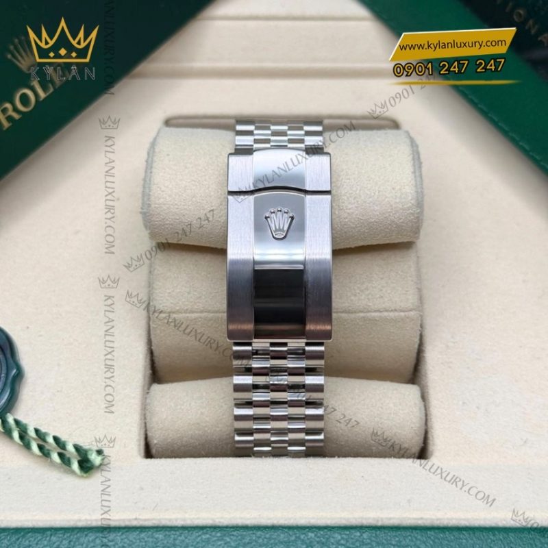 Đồng hồ Rolex Datejust 36 mặt số bạc cọc dạ quang 126234-0013