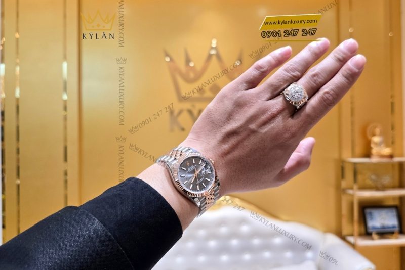 Đồng hồ Rolex Datejust 36 mặt số slate 126231-0013