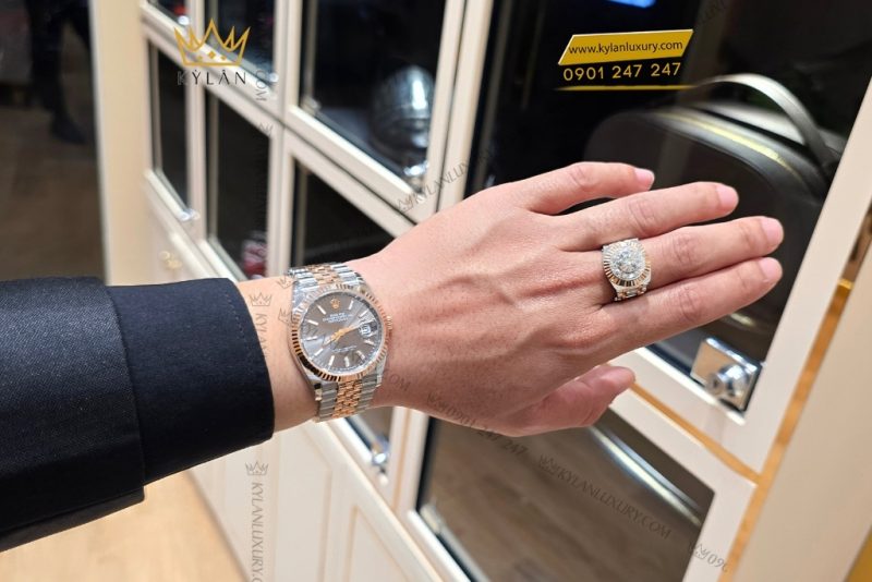 Đồng hồ Rolex Datejust 36 mặt số slate 126231-0013