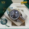 Đồng hồ Rolex Datejust 41 mặt xám cọc La Mã 126333-0020