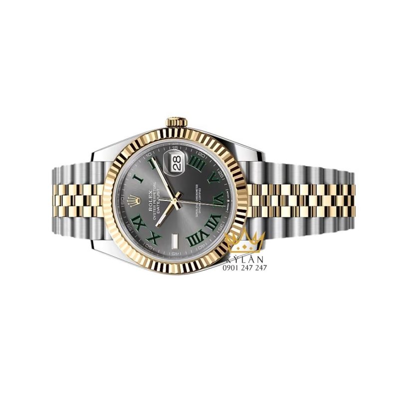 Đồng hồ Rolex Datejust 41 mặt Slate số La Mã 126333-0020