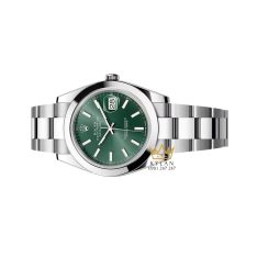 Đồng hồ Rolex Datejust 41 mặt xanh bạc hà 126300-0019