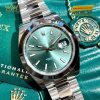 Đồng hồ Rolex Datejust 41 mặt xanh bạc hà 126300-0019