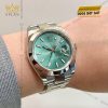 Đồng hồ Rolex Datejust 41 mặt xanh bạc hà 126300-0019