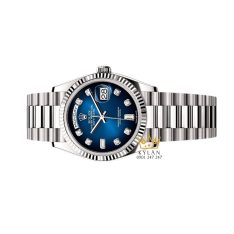 Đồng hồ Rolex Day-Date 36 mặt xanh ombré 128239-0023