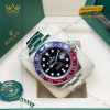 Đồng hồ Rolex GMT Master II pepsi dây oyster 126710BLRO-0002