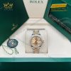 Đồng hồ Rolex Lady Datejust champagne vành kim 279383RBR-001