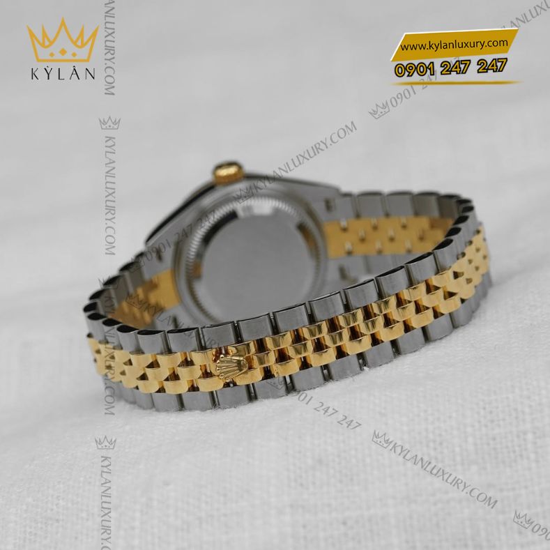 Đồng hồ Rolex Lady-Datejust 28 mặt số champagne 279383RBR-0011