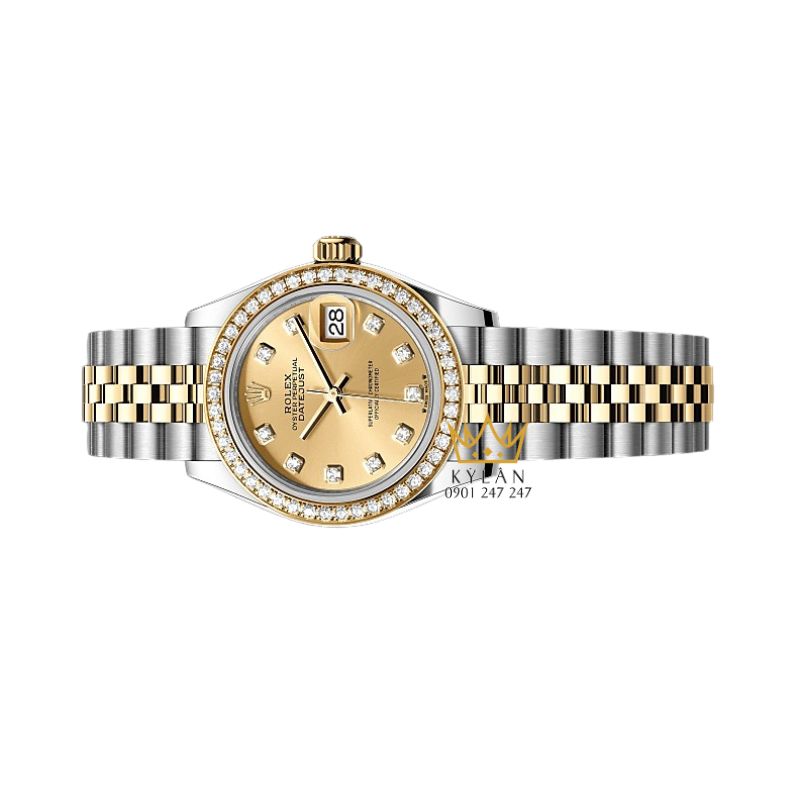 Đồng hồ Rolex Lady-Datejust 28 mặt số champagne 279383RBR-0011