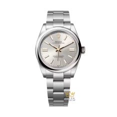 Đồng hồ Rolex Oyster Perpetual 41 mặt số bạc 134300-0001