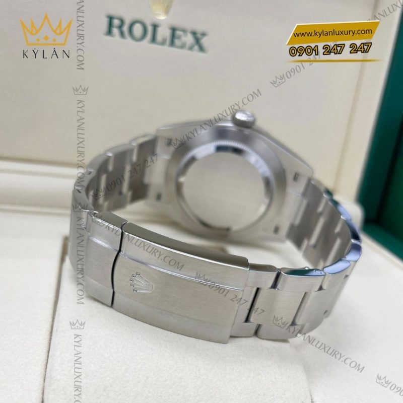 Đồng hồ Rolex Oyster Perpetual 41 mặt số bạc 134300-0001