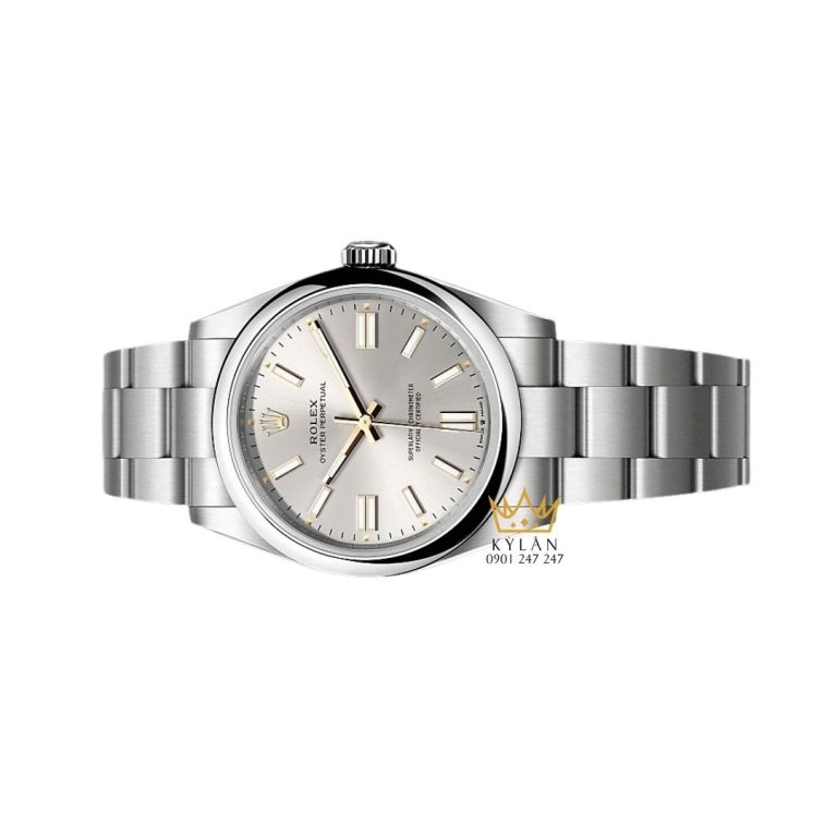 Đồng hồ Rolex Oyster Perpetual 41 mặt số bạc 134300-0001