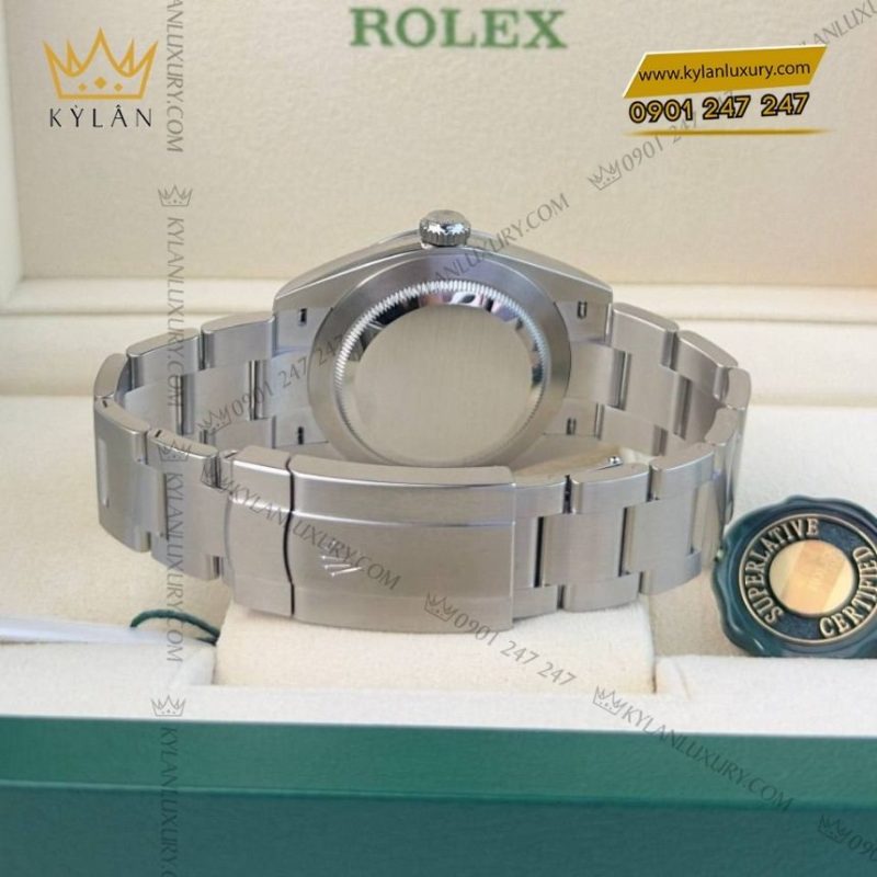 Đồng hồ Rolex Oyster Perpetual 41 mặt số bạc 134300-0001