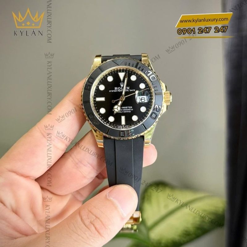 Đồng hồ Rolex Yacht-Master 42 mặt số đen 226658-0001