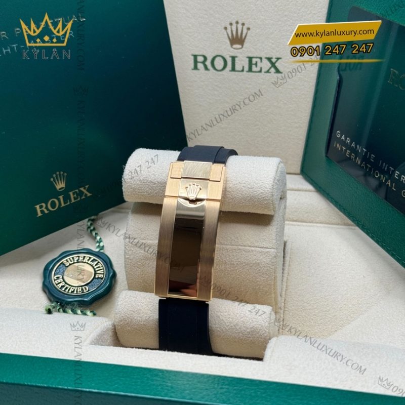 Đồng hồ Rolex Yacht Master 42 vàng vàng dây cao su 226658-0001