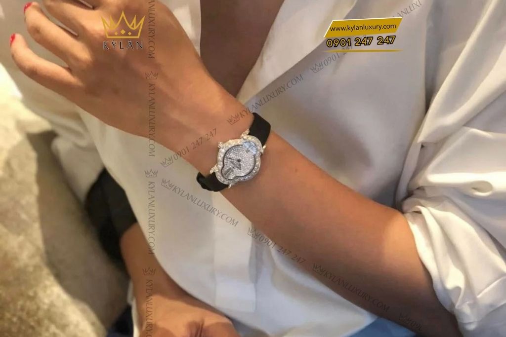 Kỳ Lân Luxury dong ho vacheron constantin heures 37640 000g b021 3 Đồng hồ Vacheron Constantin Heures nạm kim cương 37640/000G-B021