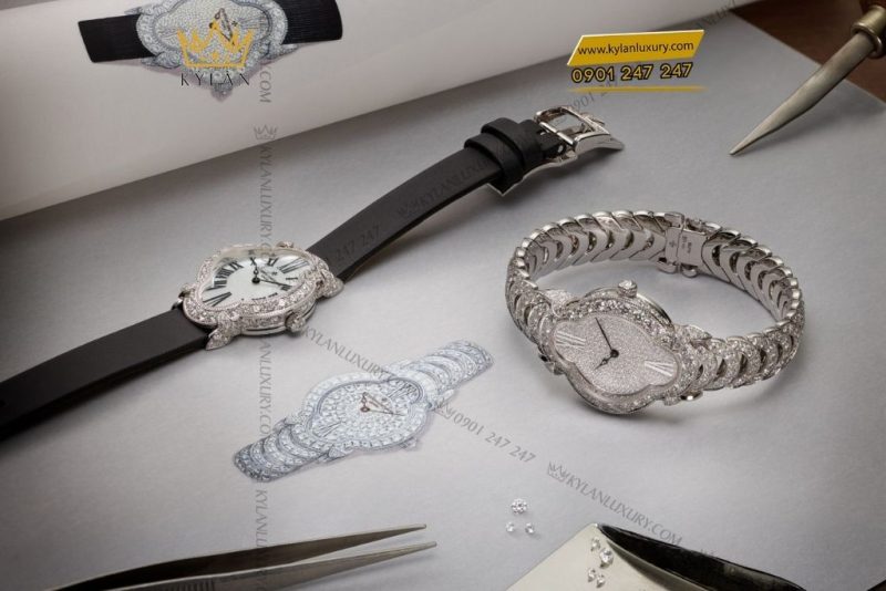 Đồng hồ Vacheron Constantin Heures nạm kim cương 37640/000G-B021