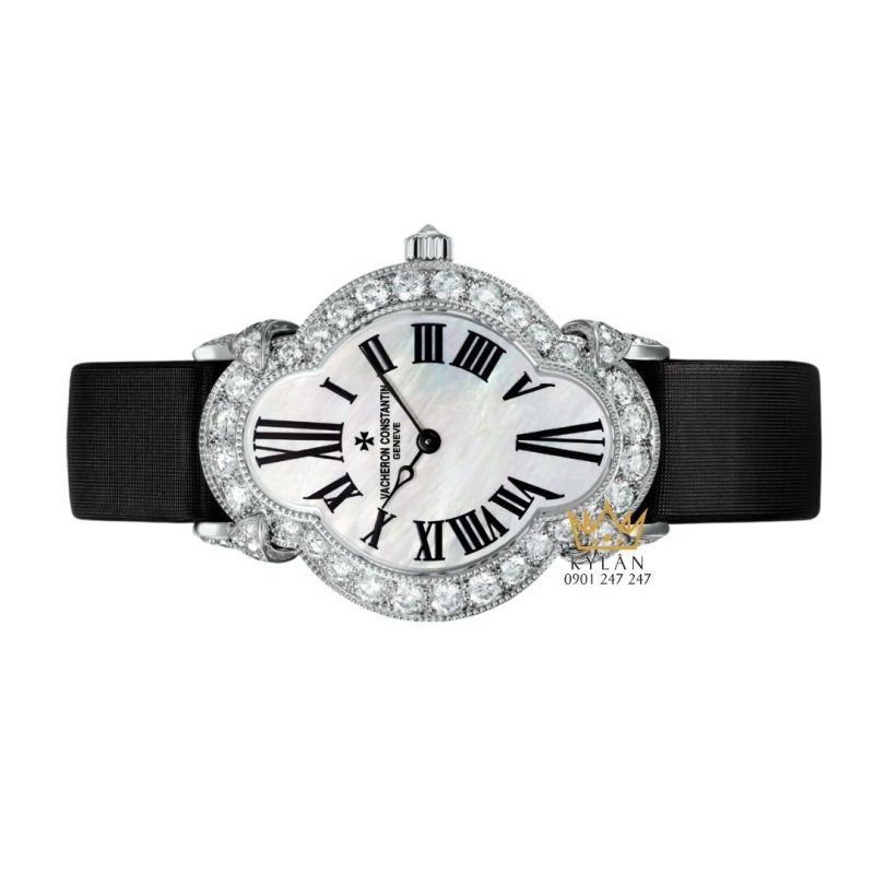Đồng hồ Vacheron Constantin Heures mặt số trắng 37640/000G-B030