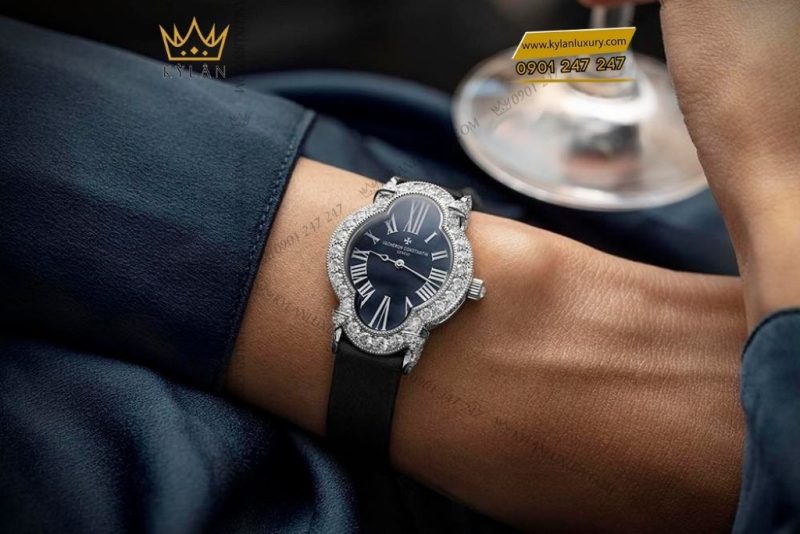 Đồng hồ Vacheron Constantin Heures mặt số đen 37640/000G-B659