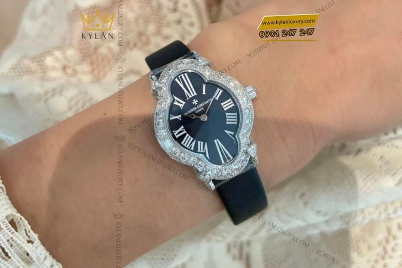 Đồng hồ Vacheron Constantin Heures mặt số đen 37640/000G-B659