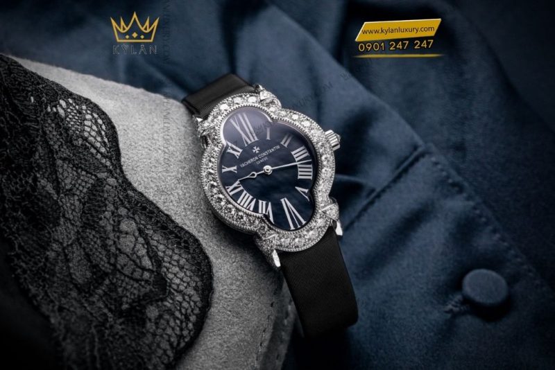 Đồng hồ Vacheron Constantin Heures mặt số đen 37640/000G-B659