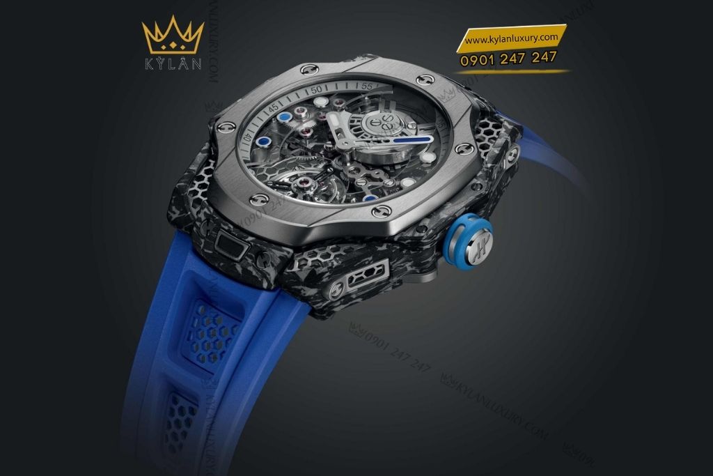 Kỳ Lân Luxury hublot big bang tourbillon carbon sra samuel ross 44mm 4 Đồng hồ Hublot Big Bang Tourbillon Carbon SR_A by Samuel Ross 44mm