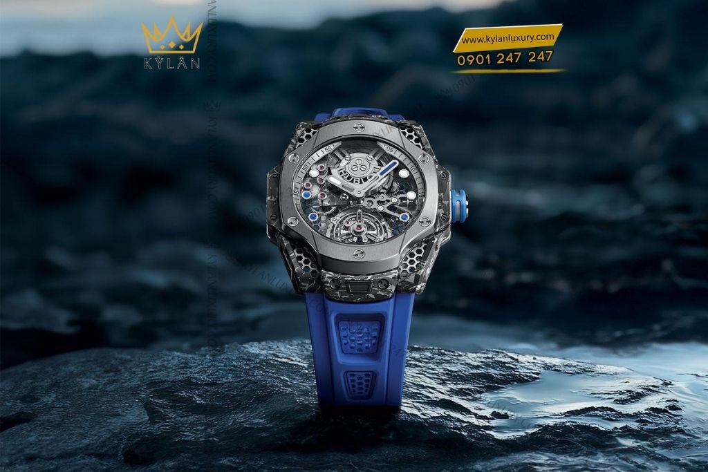 Kỳ Lân Luxury hublot big bang tourbillon carbon sra samuel ross 44mm 6 Đồng hồ Hublot Big Bang Tourbillon Carbon SR_A by Samuel Ross 44mm