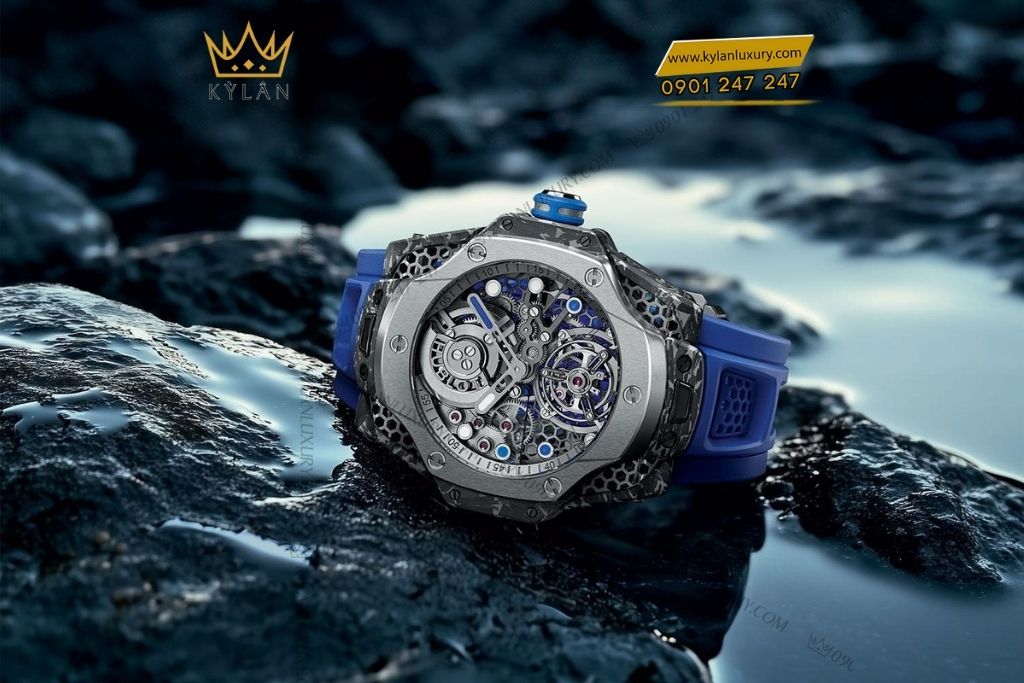 Kỳ Lân Luxury hublot big bang tourbillon carbon sra samuel ross 44mm 7 Đồng hồ Hublot Big Bang Tourbillon Carbon SR_A by Samuel Ross 44mm