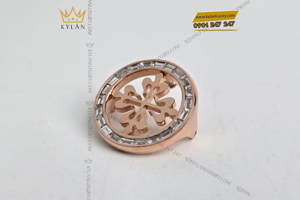 Kỳ Lân Luxury khoa hoa thi patek philippe dinh kim cuong 5 Khóa hoa thị Patek Philippe đính kim cương