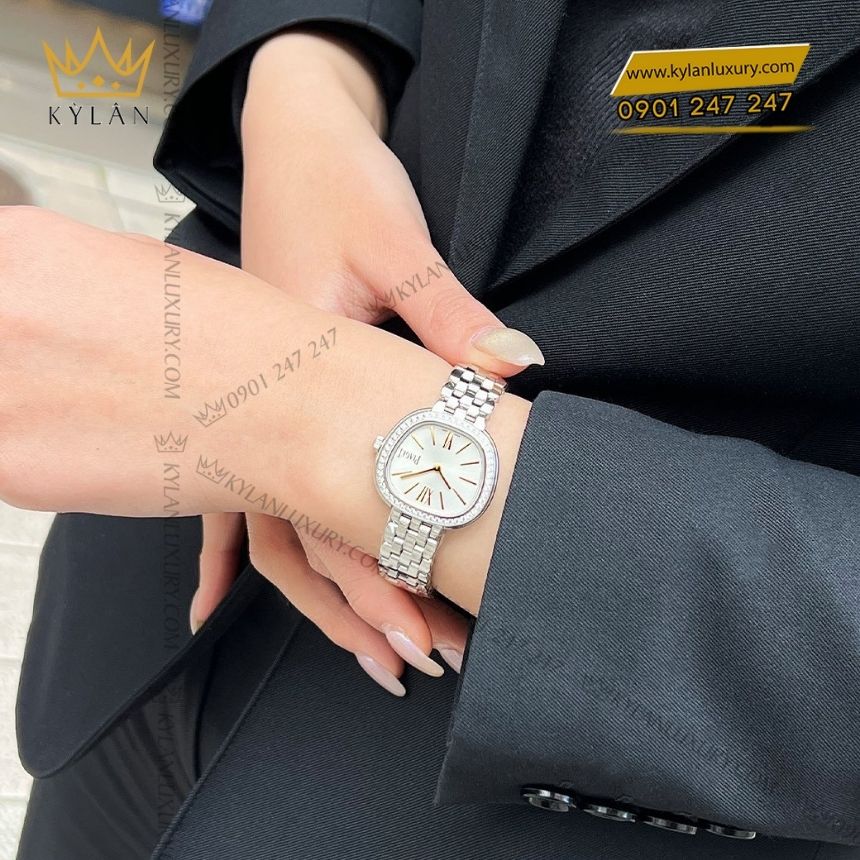Kỳ Lân Luxury piaget limelight sixtie steel diamond g0a50300 Đồng hồ Piaget Limelight Sixtie Steel Diamond G0A50300