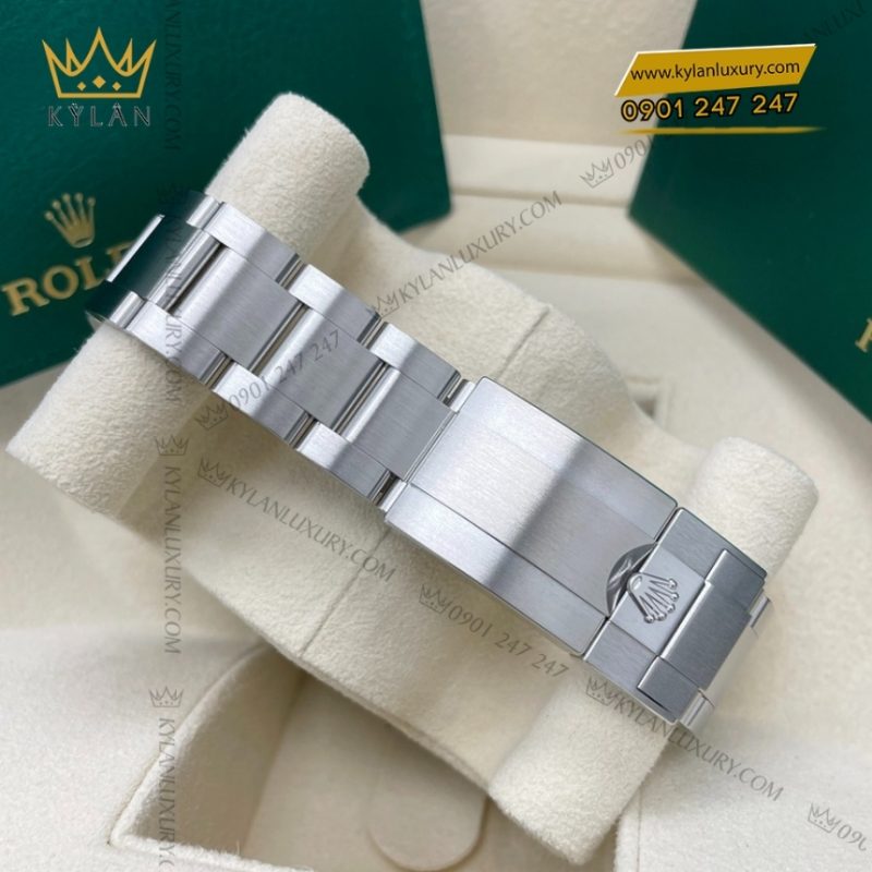 Đồng hồ Rolex Air King 40 mặt số đen 126900-0001