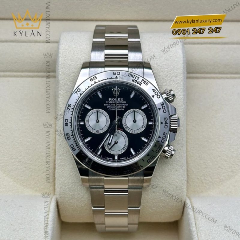 Đồng hồ Rolex Cosmograph Daytona mặt số đen 126509-0001