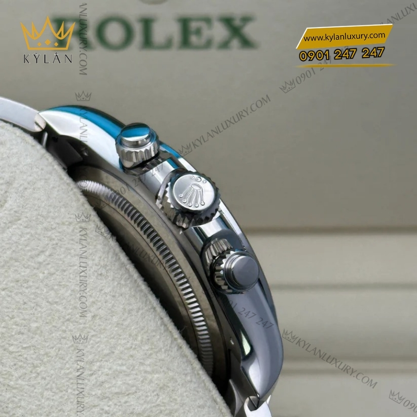Kỳ Lân Luxury rolex cosmograph daytona m126509 mat so den sang 9 Đồng hồ Rolex Cosmograph Daytona mặt số đen 126509-0001