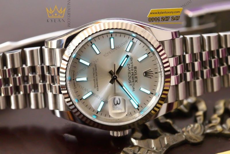 Đồng hồ Rolex Datejust 31 mặt số bạc 278274-0012