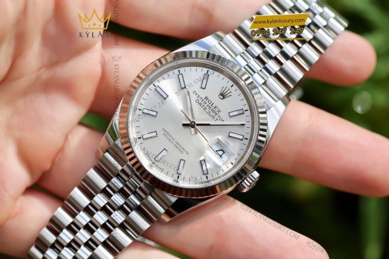 Đồng hồ Rolex Datejust 31 mặt số bạc 278274-0012