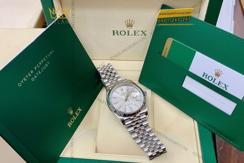 Đồng hồ Rolex Datejust 31 mặt số bạc 278274-0012
