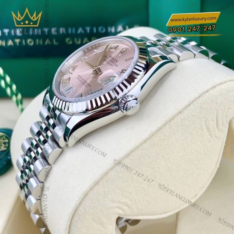 Đồng hồ Rolex Datejust 31 mặt hồng La Mã 278274-0024