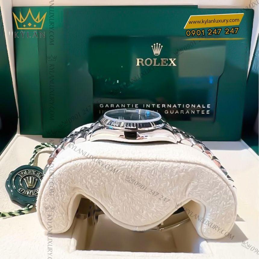 Kỳ Lân Luxury rolex datejust 31 278274 0034 5 1 Đồng hồ Rolex Datejust 31 xanh lam La Mã 278274-0034