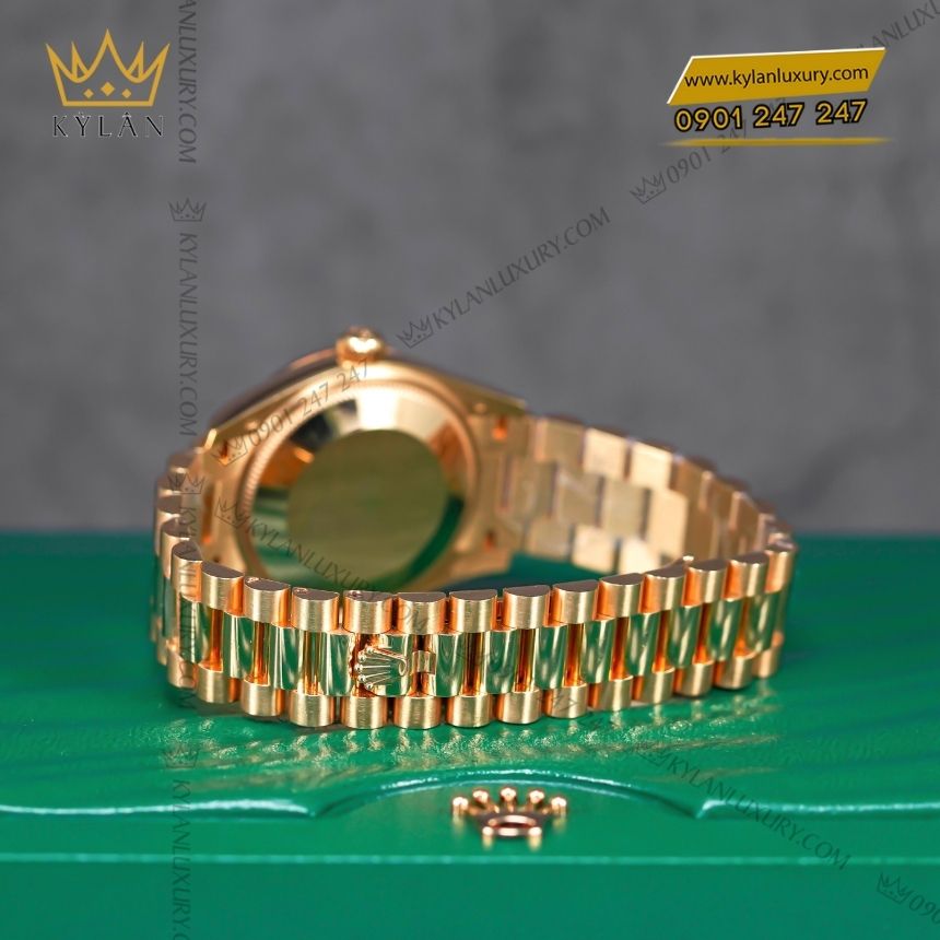 Kỳ Lân Luxury rolex datejust 31 278278 0011 3 Đồng hồ Rolex Datejust 31 mặt xanh olive 278278-0011